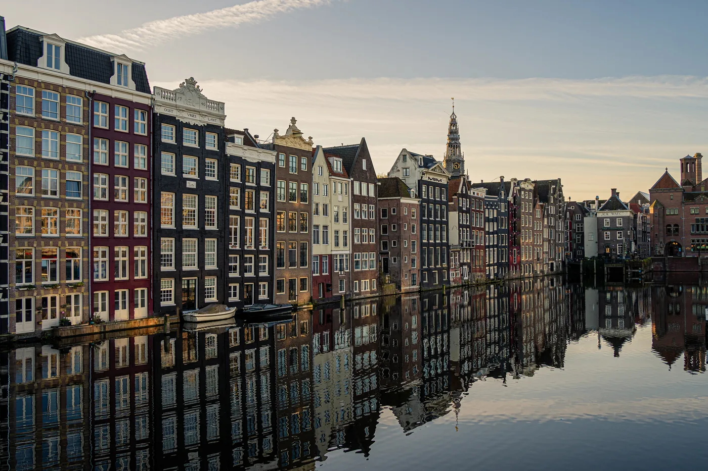Students together on the annual trip to Amsterdam